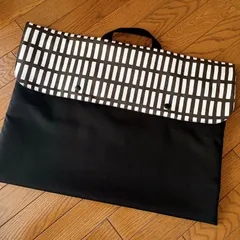 北欧風格子柄＊防災頭巾カバー＊背もたれ補強