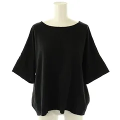 ジャーナルスタンダード レリューム JOURNAL STANDARD relume 24SS  ADDICTポンチクルーネックタッププルオーバー カットソー 半袖 F 黒 ブラック 24070462110320 /AT ■OS