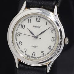 希少 90年製 SEIKO スピリット 5S21 スイープ運針 ジャンクS344 - メルカリ