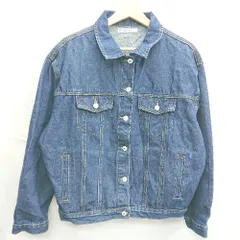 ◇ ⊂ classicalelf クラシカルエルフ 長袖 デニムジャケット サイズL ネイビー レディース E  【1502030027075】