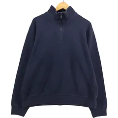 古着 ラルフローレン Ralph Lauren POLO by Ralph Lauren ハーフジップスウェットシャツ トレーナー メンズXL相当/eaa545702