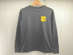 THE NORTH FACE ザノースフェイス ロングスリーブ スクエアロゴティー ロンT NTW82136 長袖 レディースM ブラック