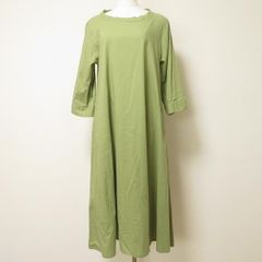 アンフィーロ UNFILO リネンレーヨン洗えるスキッパーカフタン