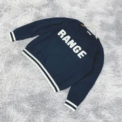 【C.O.L.Z.A】コルザ ロゴ 刺繍 ニット  (L)  カジュアル  カワイイ  レディース  青系  ブルー【送料無料】