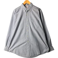 古着 80~90年代 ブルックスブラザーズ Brooks Brothers Est.1818 長袖 ボタンダウンシャツ USA製 メンズXL相当 ヴィンテージ/eaa577520