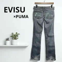 EVISU×PUMA エヴィス プーマ コラボ デニム ジーンズ パンツ カモメ 28のサムネイル