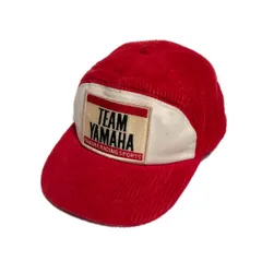 TEAM YAMAHA 赤 メッシュ　キャップ　ビンテージ　鈴鹿8耐1991年頃 Yahoo!オークション - VINTAGE TEAM YAMAHA CAP YAMAHA RACING