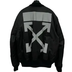 Off-White - BTS着用 Off-white bomber jacket MA-1 ブルゾンの
