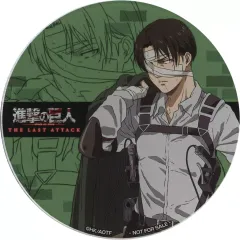 【中古】コースター リヴァイ・アッカーマン アクリルコースター 「劇場版 進撃の巨人 完結編 THE LAST ATTACK」 ティ・ジョイ系列劇場限定 オリジナルメニュー先着購入特典