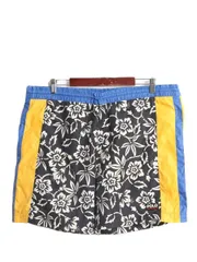 【お得なクーポン配布中!】 90s ポロスポーツ ラルフローレン 総柄 ナイロン ショート パンツ メンズ L / 古着 オールド ポロ ショーツ 水陸両用 スイム 短パン 海パン