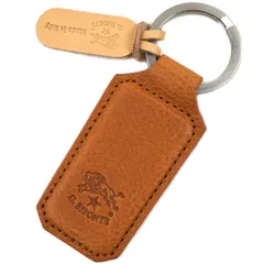 イルビゾンテ キーホルダー レザーキーホルダー キーリング レディース メンズ ユニセックス ブラウン系 ナチュラル NATURALE IL BISONTE SKH143-PO0001-NA178N