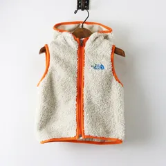 人気 子供服 ノースフェイス THE NORTH FACE NAB71522 ボアフリースベスト 100 ベージュ/キッズアイテム【2400014529487】