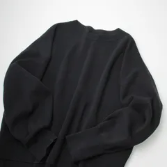 LOISIR アデュートリステス ロワズィール コットンシルクプルオーバー /ブラック 黒 トップス カットソー【2400013353861】のサムネイル
