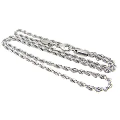 【迅速発送】フレンチロープチェーン フレンチロープ ステンレスチェーン チェーン ステンレス 2.3mm 40cm