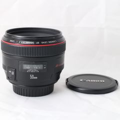 ☆美品☆ Canon 単焦点標準レンズ EF50mm F1.2L USM EF5012LU フルサイズ対応 キヤノン EFレンズ #R338