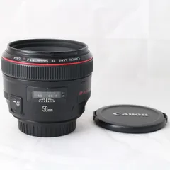 本日限り　値下げ　美品　CANON EF50mm F1.2L USM レンタル] Canon EF50mm F1.2L USM - キャノンEFマウント標準単