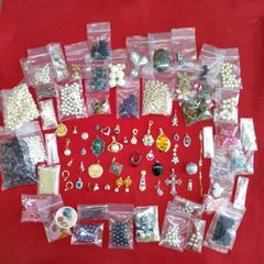 アクセサリーパーツ　ハンドメイド　ビーズ　天然石　パール　ペンダントトップ