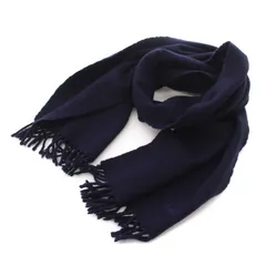 ダンヒル dunhill マフラー ストール カシミヤ100％ 紺 ネイビー /YM ■GY99のサムネイル