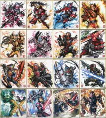 【中古】食玩 雑貨 全16種セット 「仮面ライダー 色紙ART」