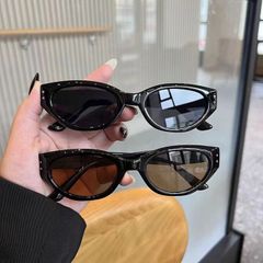 サングラス キャッツアイ レディース メンズ レトロ 紫外線対策 UV375 日焼け防止 眼鏡 メガネ おしゃれ 小顔 大きめ スタイリッシュ 日除け 日よけ 日差し対策 軽量 ドライブ スポーツ 収納ケース min#
