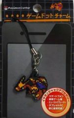 [Used] Mobile Accessories Charizard Game Dot Charm "Pokémon Black & White" Pokémon Center Limited Edition