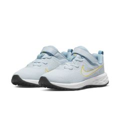 [ナイキ] NIKE 17㎝～20㎝　 スニーカー レボリューション6NNPSV 軽量 カジュアル スクール 学校 REVOLUTION 6 NN PSV オーラ/マルチカラー/ウォーンブルー