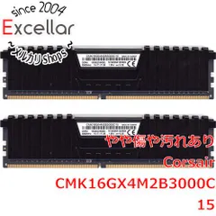 Corsair　CMK16GX4M2B3000C15　DDR4 PC4-24000 8GB 2枚組
