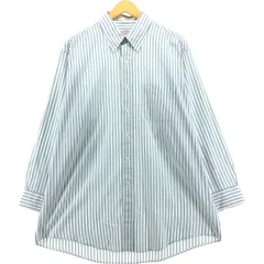 古着 ブルックスブラザーズ Brooks Brothers 346 長袖 ストライプシャツ メンズXL相当/eaa556279
