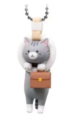 【中古】キーホルダー さばとら 「通勤ねこ マスコットボールチェーン」