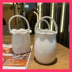 手提げ箸筒 ナイフフォーク スプーン 箸 収納筒 家庭 陶磁器 卓上 ギャザリン 手提げ箸筒 ナイフフォーク スプーン 箸 収納筒 家庭 陶 手提げ箸筒 ナイフフォーク スプーン  アンティーク おしゃれ　こだわり N2JY20221227