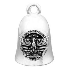 Harley Davidson ハーレーダビッドソン ガーディアンベル イーグル&星条旗 ライドベル シルバー