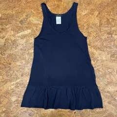 STUNNING LURE ノースリーブワンピース サイズF ネイビー レディース スタニングルアー Ladies チュニック タンクトップ ユーズド USED MADE INJAPANのサムネイル