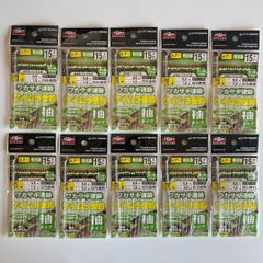 トリック仕掛け　10袋セット　15本針　サビキ釣り　堤防釣り　ワカサギ