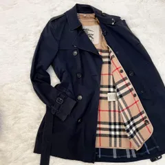 極美品 BURBERRY バーバリー トレンチコート ケンジントン ノバチェック BURBERRY トレンチコート ノバチェック ライナー カシミヤx