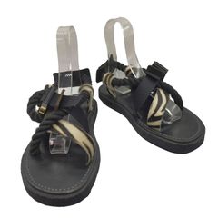 美品】Sacai バックストラップ フラットサンダル 箱付き - メルカリ