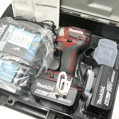 マキタ makita 充電式インパクトドライバ TD173DGXAR オーセンティックレッド 未使用 フルセット 18V 6.0Ah 純正品 限定色 ≡DT6429