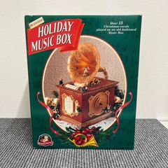 【未使用品】Mr. Christmas ミスタークリスマス ホリデー ミュージック ボックス オルゴール