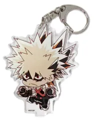 【中古】キーホルダー・マスコット(キャラクター) 爆豪勝己 「僕のヒーローアカデミア×COLLABO CAFE HONPO アクリルキーホルダーB」 