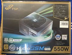 自作パソコン電源ユニット Hydro GSM Lite PRO 550W HGS-550M 新品未開封
