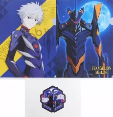 【中古】クリアファイル 渚カヲル A4クリアファイル・ステッカーセット 「一番くじ シンエヴァンゲリオン劇場版～作戦開始!～」 I賞