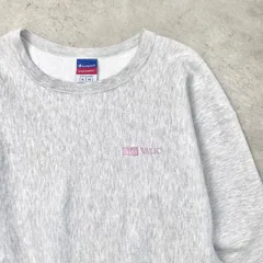 00年代 Champion REVERSE WEAVE チャンピオン リバースウィーブ カレッジ スウェットシャツ 企業ロゴ刺繍 メンズXL 【SS2506】