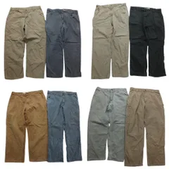 古着卸 まとめ売り カーハート Carhartt ダック ペインター パンツ 8枚セット (メンズ 40 ) ワークパンツ ツールポケット 中古 古着 NB9774