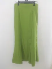 ◇ LOWRYS FARM ローリーズファーム ロング マーメイド スカート サイズ M グリーン レディース P  【1302210002119】