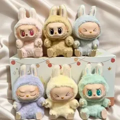 💐💐 新品 未使用 LABUBU THE MONSTERS Have a seat ぬいぐるみ キーチェーンドール