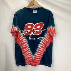 00年代 COMPETITIORS VIEW NASCAR FORD Dale Jarret and Robert Yates Racing プリント　タイダイ　Tシャツ　サイズⅬ　06072301　01