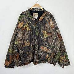 【フォロワー様クーポン配布中！】WOOLRICH ウールリッチ リアルツリーカモ 中綿入り ジャケット ブルゾン 迷彩 カモフラージュ 輸入古着 海外古着 US古着 メンズ XXL 2XL 総柄 【S83】