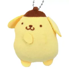 【中古】キーホルダー ポムポムプリン 「サンリオキャラクターズ ふりむきぬいぐるみボールチェーン」