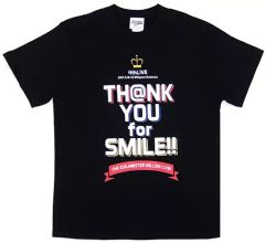 [중고]T셔츠(캐릭터) 아이돌 마스터 밀리언 라이브! 공식 T셔츠 블랙 S사이즈 [THE IDOLM@STER MILLION LIVE! 4thLIVE TH@NK YOU for SMILE!!]