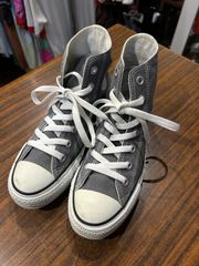 コンバース オールスター ハイカット スニーカー  グレー 24.5cm A-171