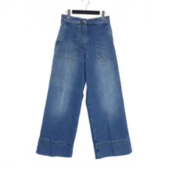美品★ ドリスヴァンノッテン 24ss ワイド デニムパンツ XS 美品☆ ドリスヴァンノッテン 24ss ワイド デニムパンツ XS